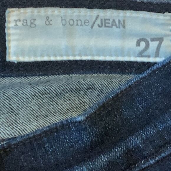 RAG & BONE/jean size 27, like new, Kensington, zip ankle, 5 pocket - Picture 2 of 12